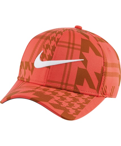 [NK327RDDW] Nike Arobill CLC99 cap (Track Red/Dark Driftwood/White)