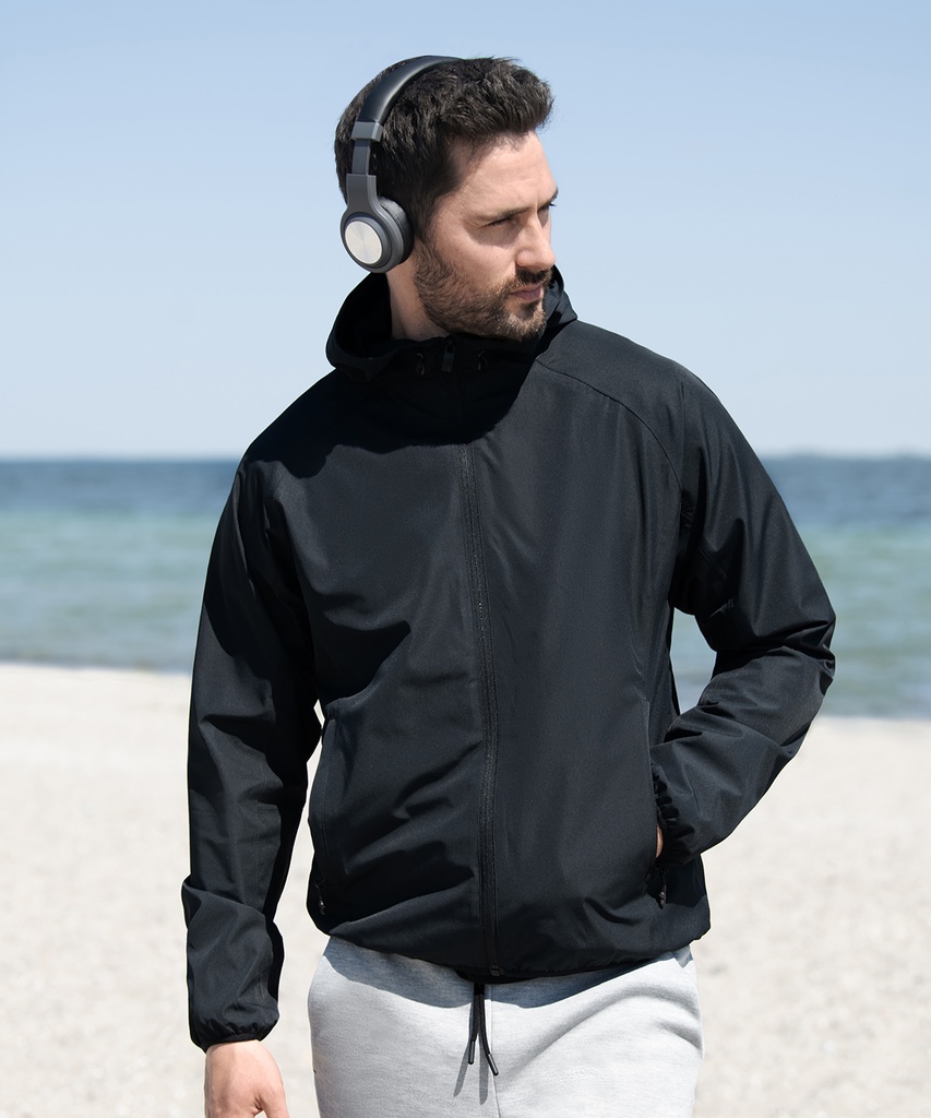 Carmel ñ minimalistic hooded windbreaker