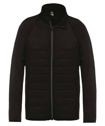 [PA233BKBKXS] Black/Black, XS (Dual-fabric sports jacket) 