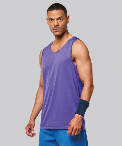 [PA441ORANS] Men's sports vest (Orange, S)