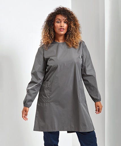 [PR118NAVYSM] All-purpose waterproof gown (Navy, S/M)