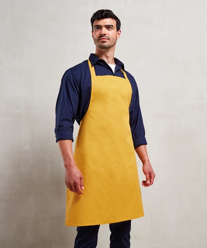 [PR150WHIT] Colours bib apron (White)