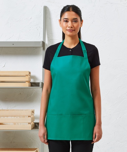 [PR159NAVY] Colours 2-in-1 apron (Navy)