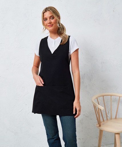 [PR177DGRESM] Wrap-around tunic (Dark Grey, S/M)