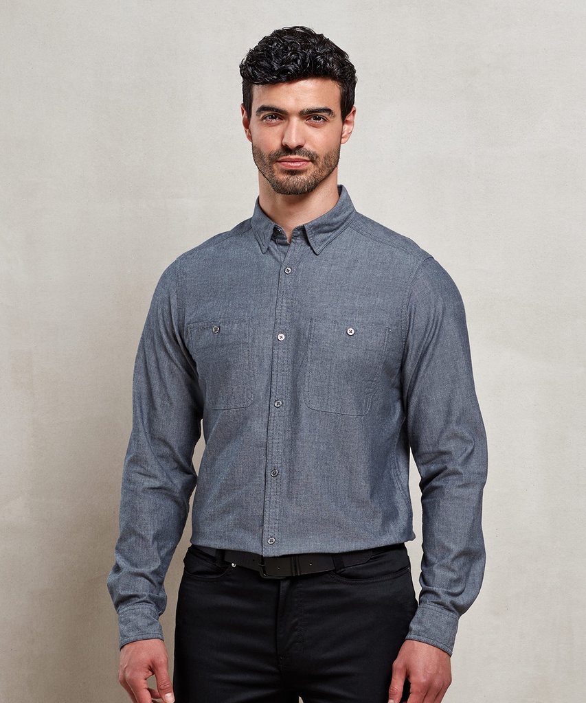 Menís Chambray shirt, organic and Fairtrade certified