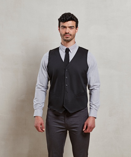 [PR620BLACS] Hospitality waistcoat (S)