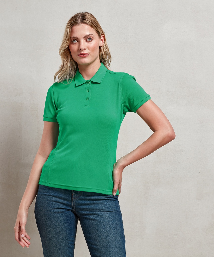 Women's CoolcheckerÆ plus piquÈ polo