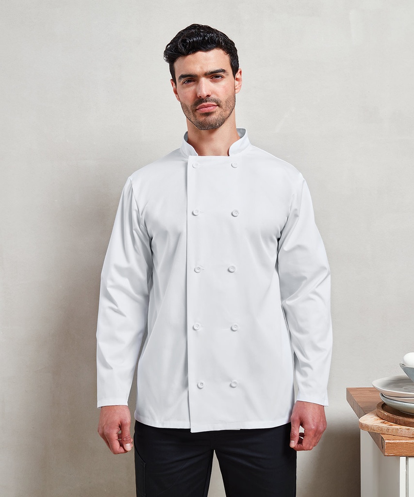 Long sleeve chefís jacket