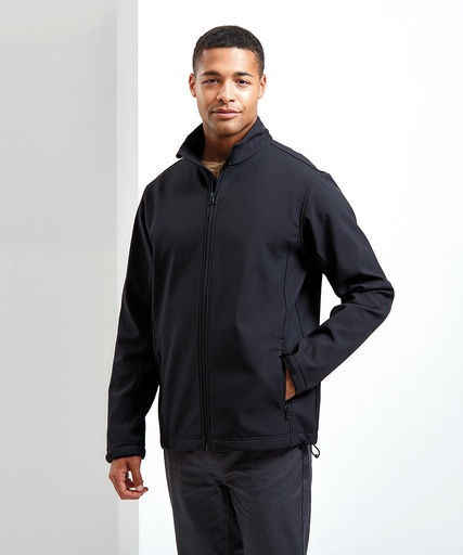 [PR810NAVYS] WindcheckerÆ printable and recycled softshell jacket (Navy, S)