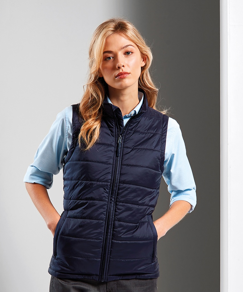 Womenís ëRecyclightí padded gilet