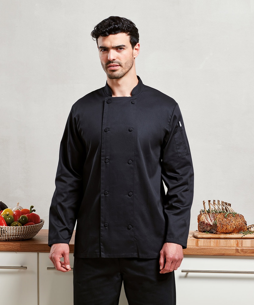 Chef's CoolcheckerÆ long sleeve jacket