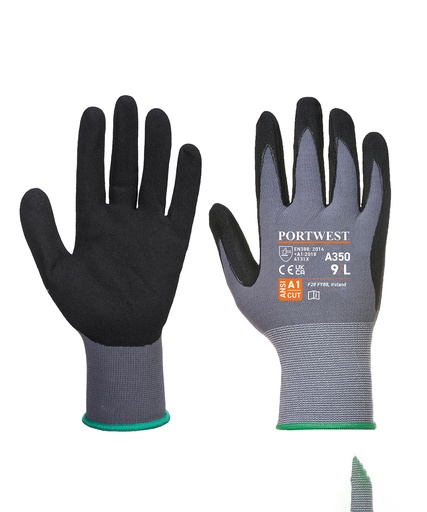 [PW087BLACS] Dermiflex glove (A350) (S)