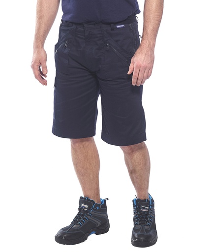 [PW103DNAVS] Action shorts (S889)  regular fit (Dark Navy, S)