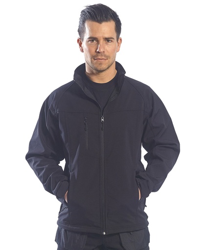 [PW163NAVYS] Men's Oregon softshell jacket (TK40) (S)