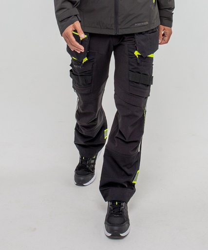 [PW260BLAC28R] DX440 Detachable holster pocket trouser (DX440) slim fit (28 Reg)