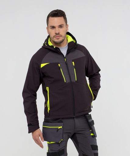 [PW263BLACS] DX4 Softshell jacket (DX474) (S)