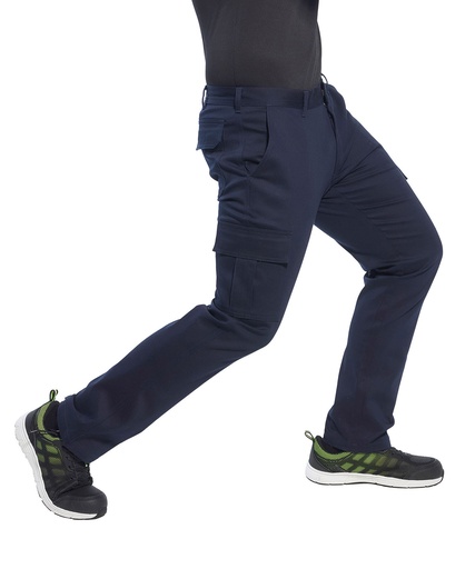 [PW363DNAV30R] Stretch slim combat trousers (S231) slim fit (Dark Navy, 30 Reg)