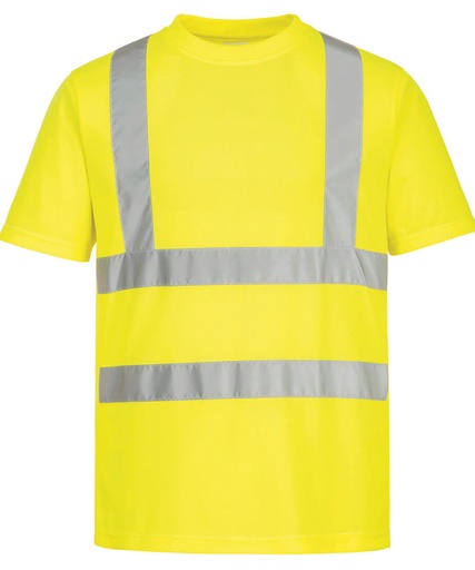 [PW411YELLS] Eco Hi-vis t-shirt (EC12) (Yellow, S)