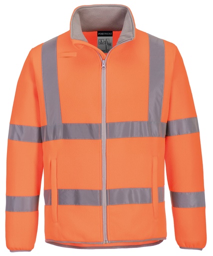 [PW415YELLS] Eco Hi-vis fleece jacket (EC70) (Yellow, S)