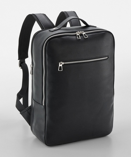 [QD774BLAC] Tailored luxe PU backpack