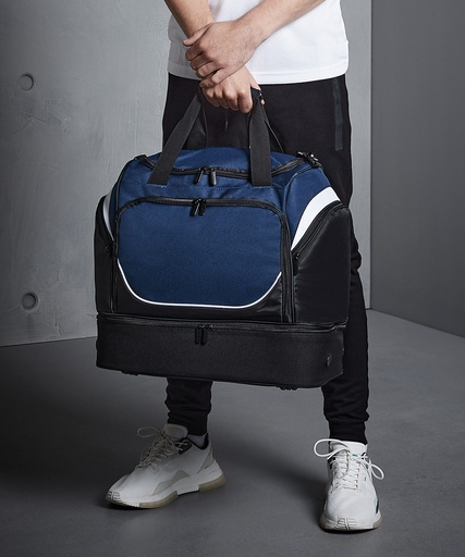 [QS285FNBK] Pro team hardbase holdall (French Navy/Black/White)