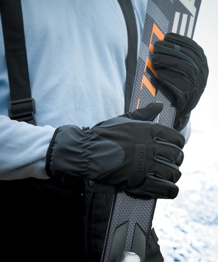 [R134XBKBKS] Tech performance softshell glove (S)