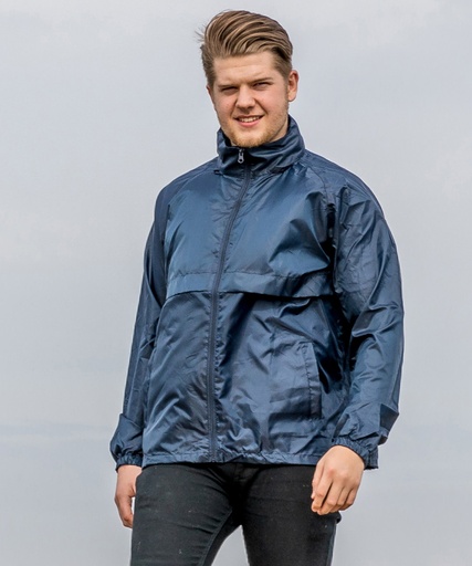 [R204XNAVYS] Core windcheater (Navy, S)