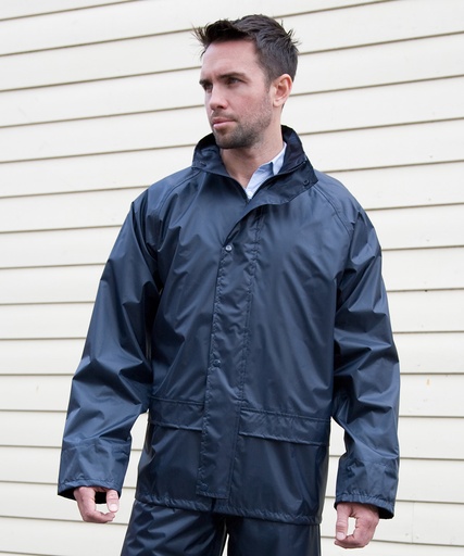 [R227XNAVYS] Core rain jacket (Navy, S)