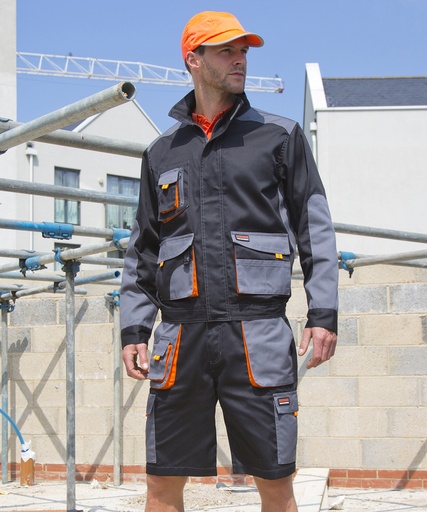 [R316XRNYOXS] Work-Guard lite jacket (Royal/Navy/Orange, XS)