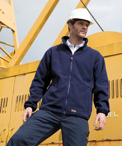 [R330XNAVYXS] Work-Guard heavy-duty microfleece (Navy, XS)