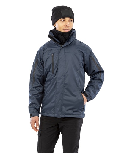 [R400MBKBKS] 3-in-1 journey jacket with softshell inner (Black/Black, S)