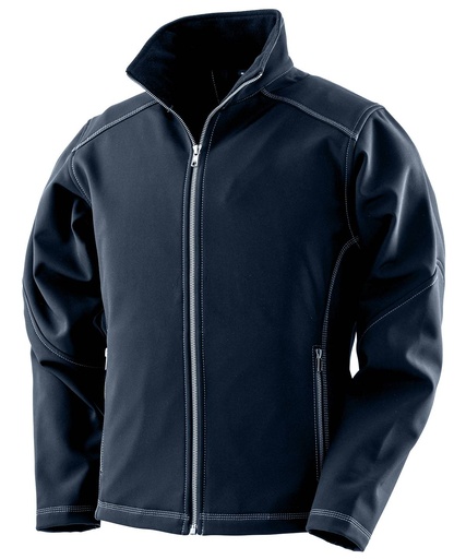 [R455FNAVYXS] Navy, XS (Women's treble stitch softshell) 