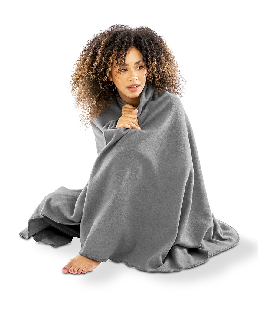 Recycled fleece blanket R939X