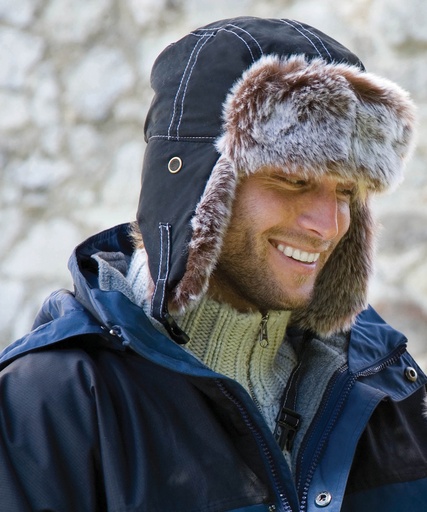 [RC056JBLAS] Classic sherpa hat (Jet Black, S)