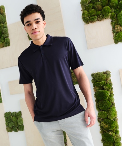 [RG363NAVYS] Honestly made recycled polo (Navy, S)