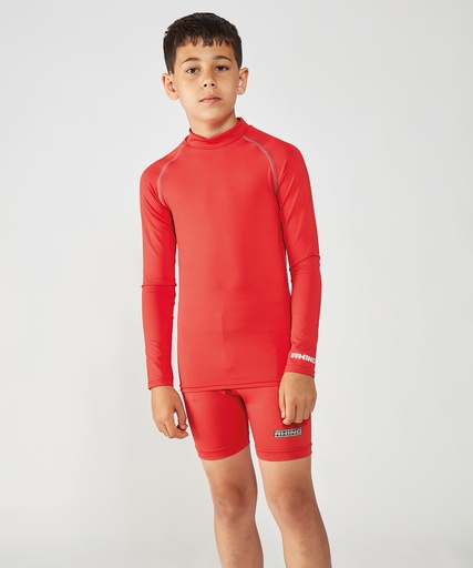 [RH10BWHIT56] Rhino baselayer shorts - juniors (White, 5/6 Years)