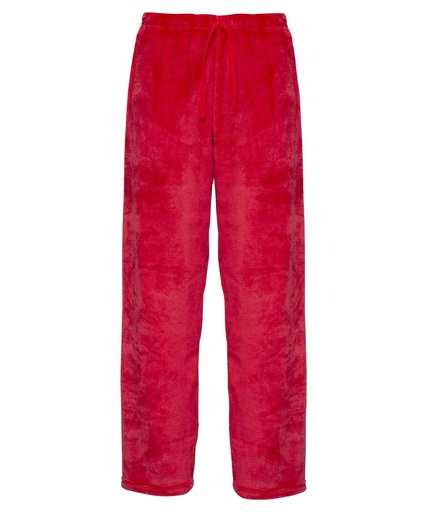 [RI006REDDSM] Red, S/M (The Ribbon luxury Eskimo-style fleece pants) 