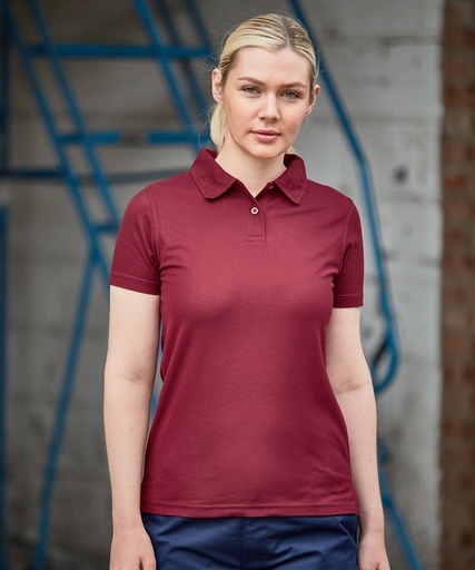 [RX05FNAVYXS] Women's pro polyester polo (Navy, XS)