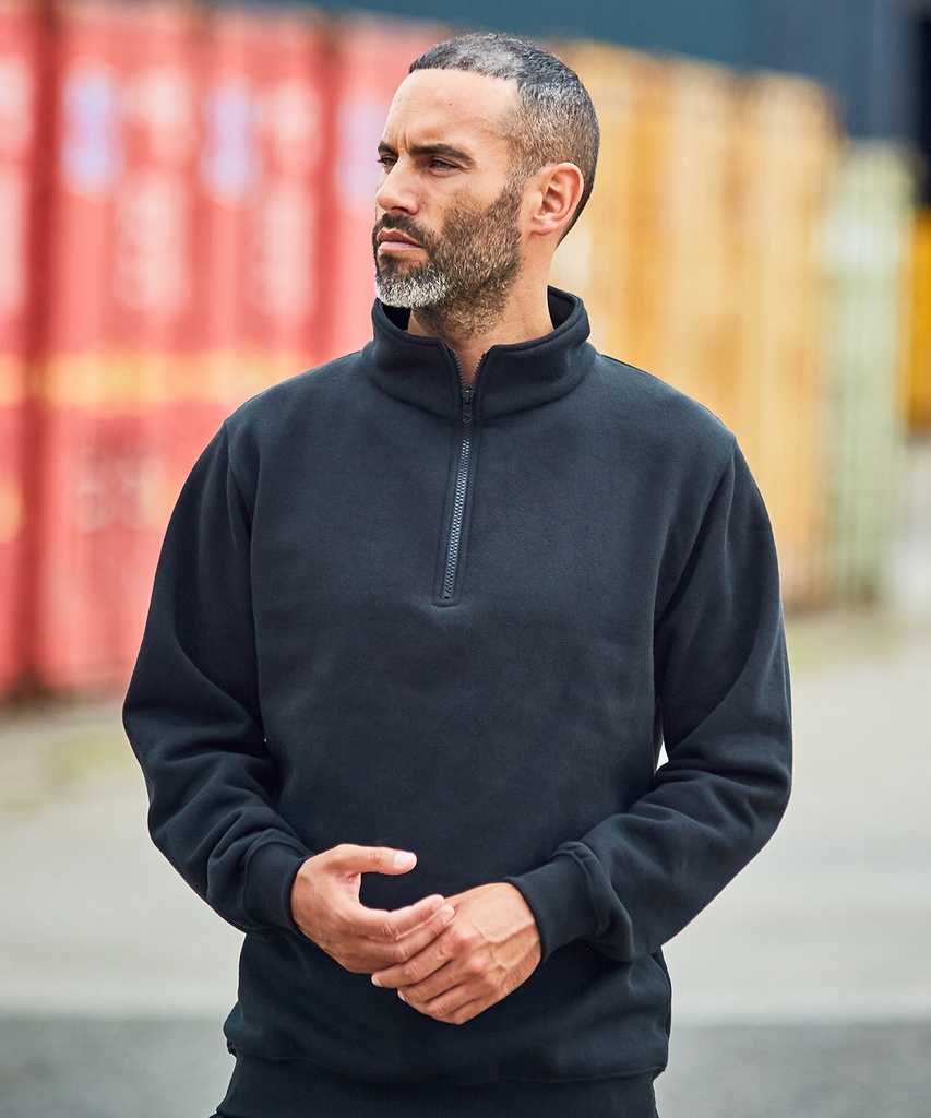 Pro º-neck zip sweatshirt