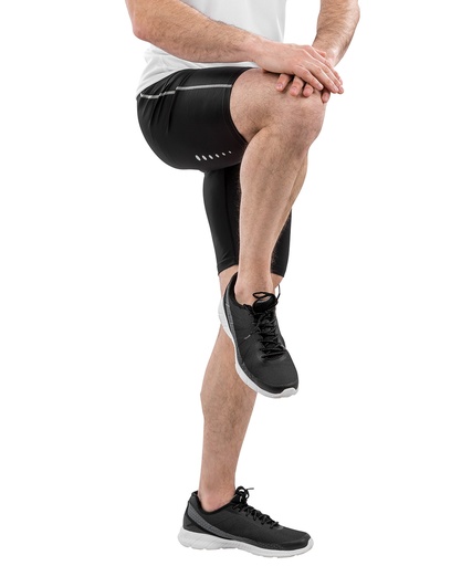 [S250MBLACML] Spiro base bodyfit shorts (M/L)