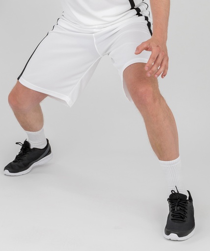 [S279MRBWHXS] Basketball quick-dry shorts (Royal/White, XS)