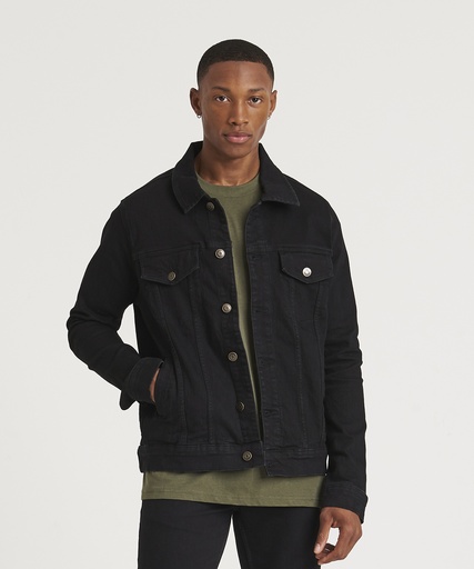 [SD060BLACS] Noah denim jacket (Black, S)