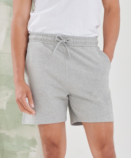 [SF432HGREXS] Unisex sustainable fashion sweat shorts (Heather Grey, XS)