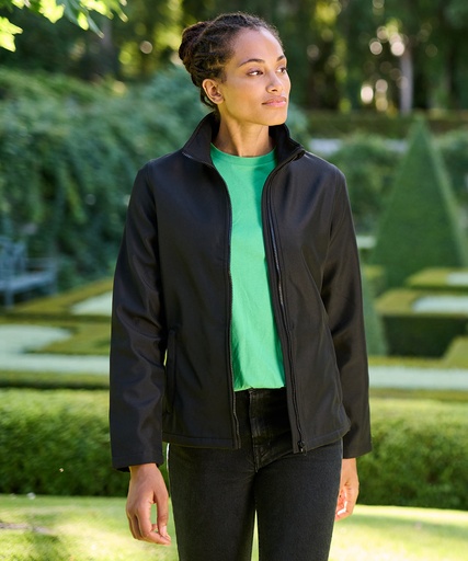 [SN131NYNY10] Women's Ablaze printable softshell (Navy, Wom 10)