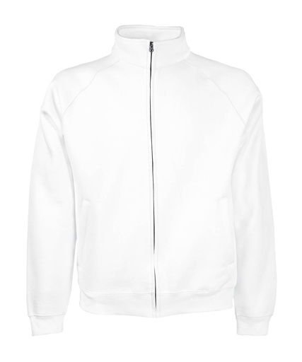 [SS826WHITS] White, S (Premium 70/30 sweatshirt jacket) 