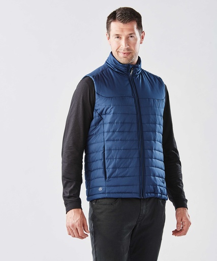 [ST174NAVYS] Nautilus quilted bodywarmer (Navy, S)