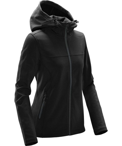 [ST189BKDOS] Women's Orbiter softshell hoodie (S)