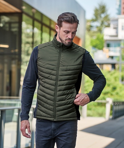 [ST223BGRAS] Montserrat thermal vest (Black/Granite, S)