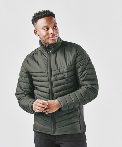 [ST225BGRAS] Montserrat thermal jacket (Black/Granite, S)