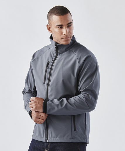 [ST785NAVYS] Lightweight sewn waterproof/breathable softshell (Navy, S)